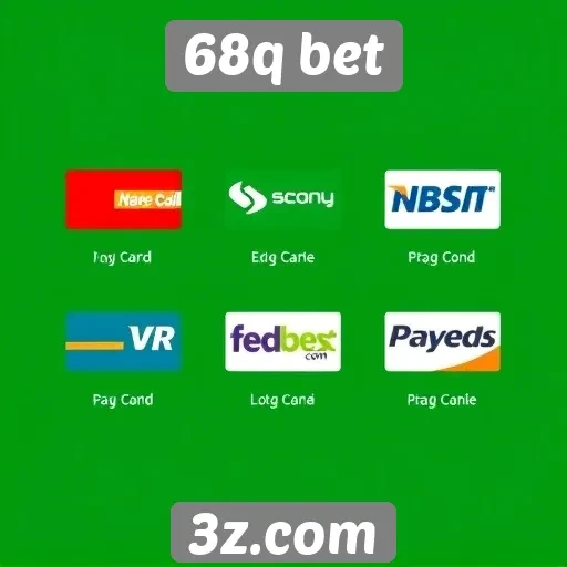 Novos métodos de pagamento no 68q bet